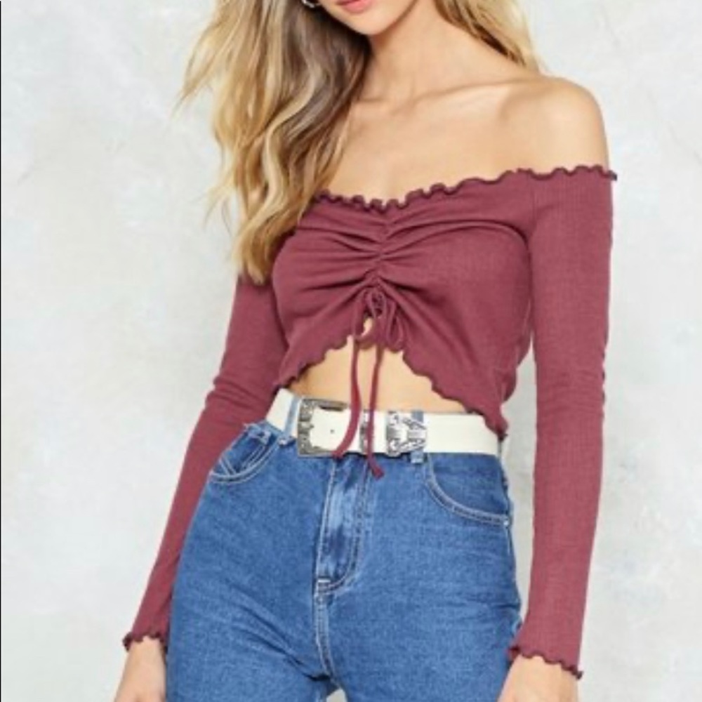 Nasty Gal Crop Top